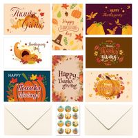 Thanksgiving Cute Cartoon Letter Paper Card main image 4
