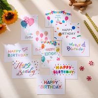 Birthday Cute Letter Paper Card sku image 2