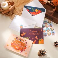 Thanksgiving Cute Cartoon Letter Paper Card main image 2