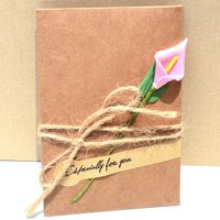 Pastoral Plant Flower Paper Card sku image 6