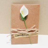 Pastoral Plant Flower Paper Card sku image 5