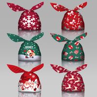 Cartoon Style Santa Claus Snowflake Eva Food Packaging Bag main image 1