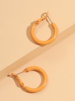 Fashion Round Alloy Hoop Earrings main image 9