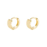 Classic Style Geometric Copper Earrings Plating Copper Earrings 1 Pair main image 8