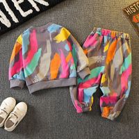 Casual Fashion Printing Cotton Blend Printing Pants Sets Baby Clothes main image 5