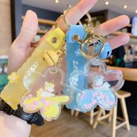 Cute Unicorn Pvc Arylic Keychain main image 3