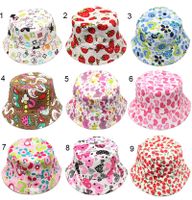 Children Unisex Sweet Cartoon Embroidery Bucket Hat main image 1