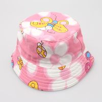 Children Unisex Sweet Cartoon Embroidery Bucket Hat sku image 12