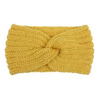 Women's Fashion Waves Solid Color Wool Hair Band sku image 14