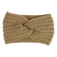 Women's Fashion Waves Solid Color Wool Hair Band sku image 11