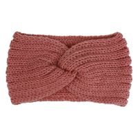 Women's Fashion Waves Solid Color Wool Hair Band sku image 3