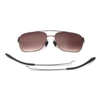Men's Fashion Geometric Pc Toad Mirror Sunglasses main image 5