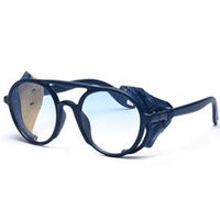 Männer Retro Geometrisch Pc Runder Rahmen Sonnenbrille sku image 1