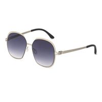 Women's Simple Style Geometric Pc Round Frame Sunglasses main image 3