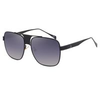Men's Fashion Solid Color Pc Square Sunglasses sku image 4