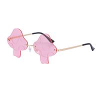 Women's Cute Mushroom Pc Special-shaped Mirror Sunglasses sku image 5