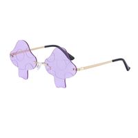 Women's Cute Mushroom Pc Special-shaped Mirror Sunglasses sku image 6
