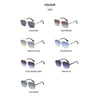 Men's Fashion Geometric Square Sunglasses main image 4