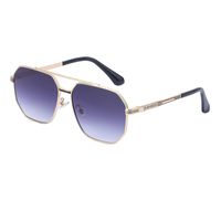Men's Fashion Geometric Pc Toad Mirror Sunglasses sku image 1