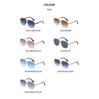 Men's Fashion Geometric Pc Toad Mirror Sunglasses main image 2