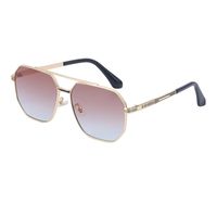 Men's Fashion Geometric Pc Toad Mirror Sunglasses sku image 7
