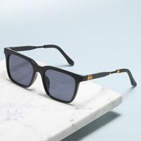 Men's Vintage Style Geometric Pc Square Sunglasses main image 3