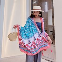Women's Ethnic Style Geometric Cotton And Linen Tassel sku image 64