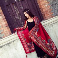 Women's Ethnic Style Geometric Cotton And Linen Tassel sku image 11