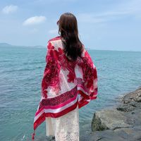 Women's Ethnic Style Geometric Cotton And Linen Tassel sku image 3