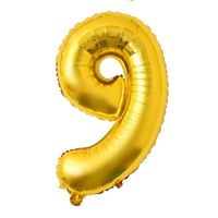Birthday Number Aluminum Film Party Balloon sku image 32