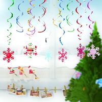 Christmas Christmas Tree Letter Snowman Pvc Party Decorative Props sku image 2