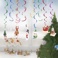 Christmas Christmas Tree Letter Snowman Pvc Party Decorative Props sku image 4