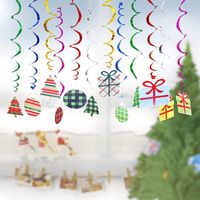 Christmas Christmas Tree Letter Snowman Pvc Party Decorative Props sku image 11