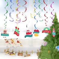 Christmas Christmas Tree Letter Snowman Pvc Party Decorative Props sku image 7