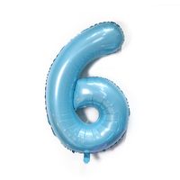 Birthday Number Aluminum Film Birthday Balloon sku image 17