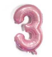 Birthday Number Aluminum Film Birthday Balloon sku image 4