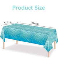 Ocean Paper Party Tablecloth main image 5