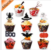Halloween Halloween Pattern Paper Party Cake Decorating Supplies main image 2