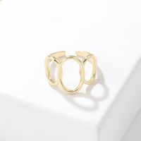 Simple Style Copper Open Ring Plating Copper Rings sku image 7