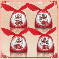Cartoon Style Santa Claus Snowflake Eva Food Packaging Bag main image 2