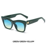Women's Fashion Geometric Cat Glasses Sunglasses sku image 4