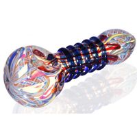 Coiled Glass Crafts Tobacco Pipe main image 4