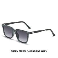 Men's Vintage Style Geometric Pc Square Sunglasses sku image 6