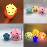 Simple Style Throwing Toy Flash Luminous Seven-color Mushroom Light Toy Wholesale sku image 27