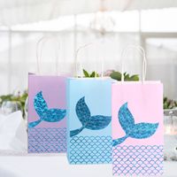 Mermaid Paper Party Gift Bags 1 Piece main image 1