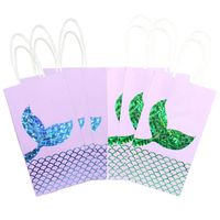 Mermaid Paper Party Gift Bags 1 Piece main image 3
