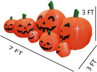 Halloween Pumpkin Polyester Party Decorative Props main image 2