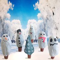 Christmas Snowman Nonwoven Party Decorative Props main image 2