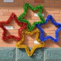 Christmas Star Iron Party Decorative Props main image 4