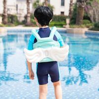Cute Pvc Inflatable Angel Wings Outdoor Water Swimming Auxiliary Swimming Circle sku image 1
